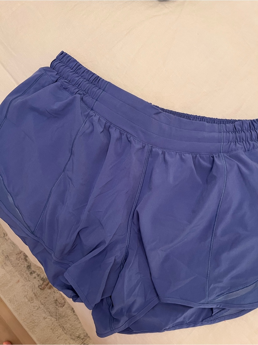 Lululemon Hotty Hot Lined Short 4” - Periwinkle - Size 10